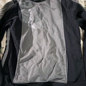 Nike Black and Gray Kids Sweatshirt